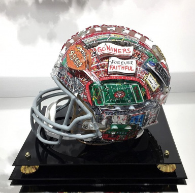 Helmet Super Bowl S.F.
