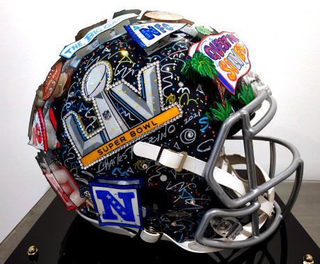 Full size helmet Super Bowl LIV 