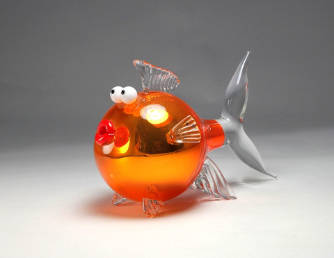 Petit poisson silver orange