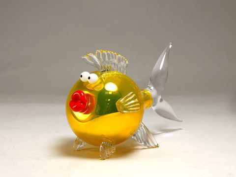 Petit poisson silver or